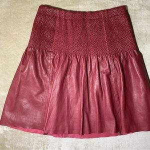 Leifsdottir Genuine Soft Leather Skirt